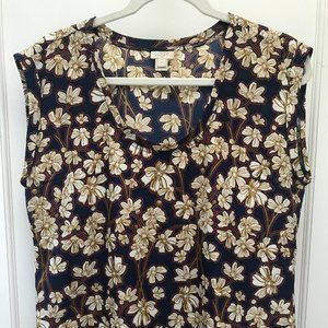 J. Crew Factory floral top